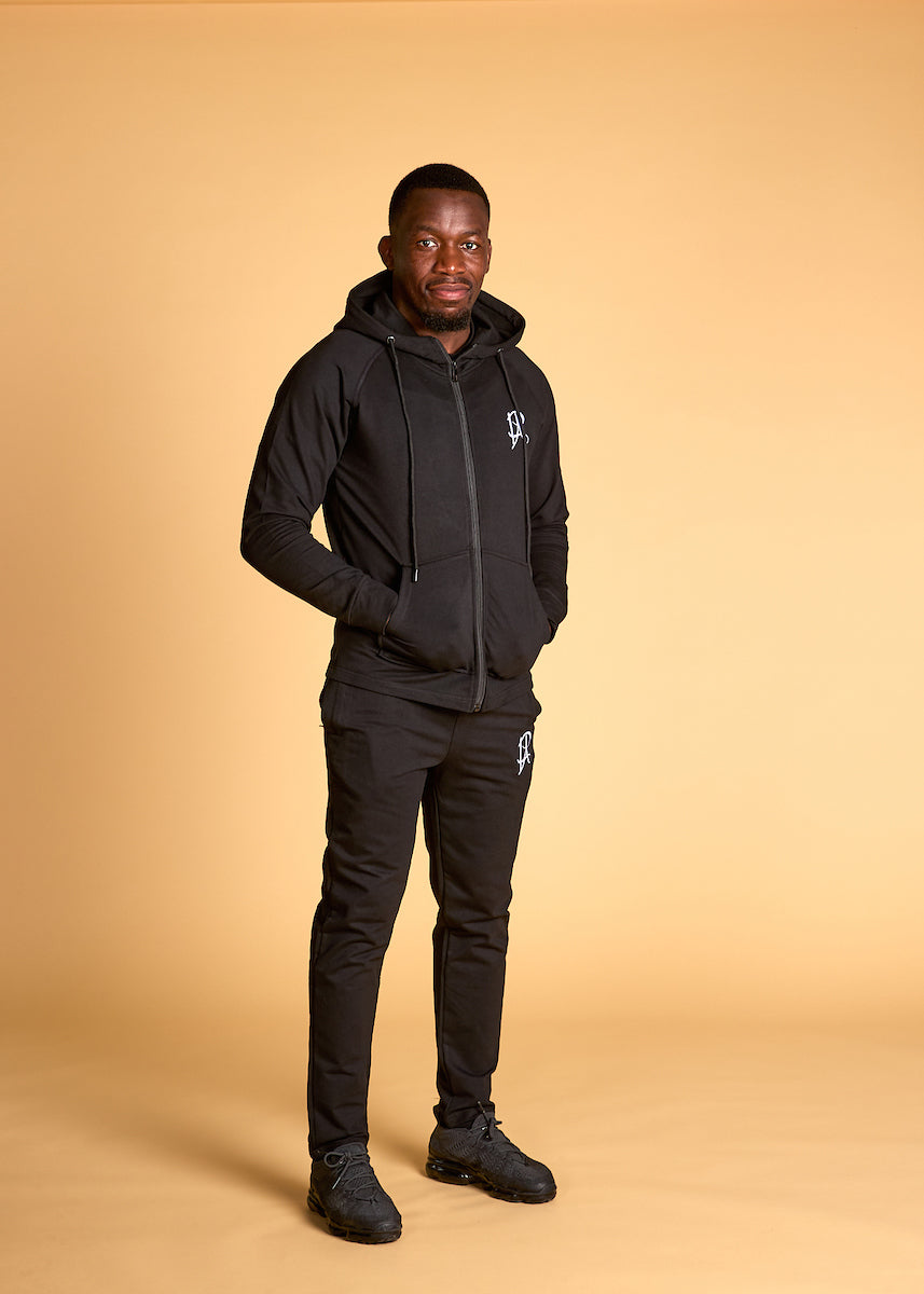 アマテラス　舞妓 casual tracksuit hoodie / black アマテラス 舞妓 casual tracksuit hoodie / black SUMMER STYLE - THE