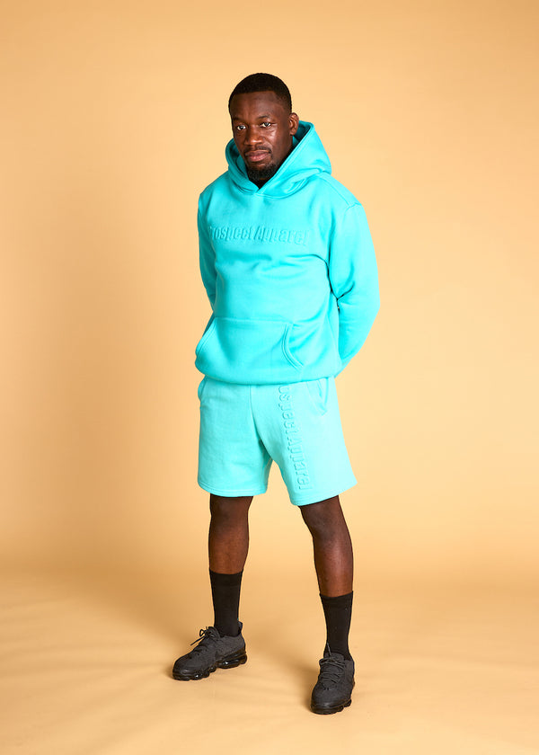 PA Embossed Hoodie - Blue