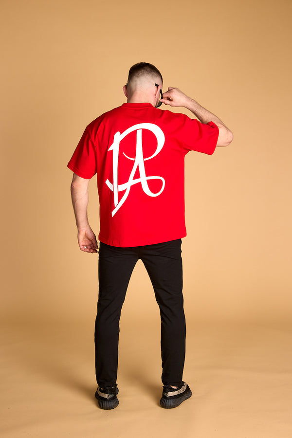 PA Oversized T-Shirt Red