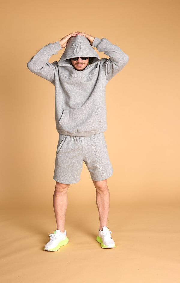 PA Embossed Hoodie - Grey
